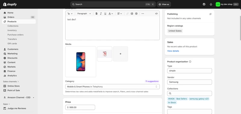 Shopify Product Display Image Shopify product display image