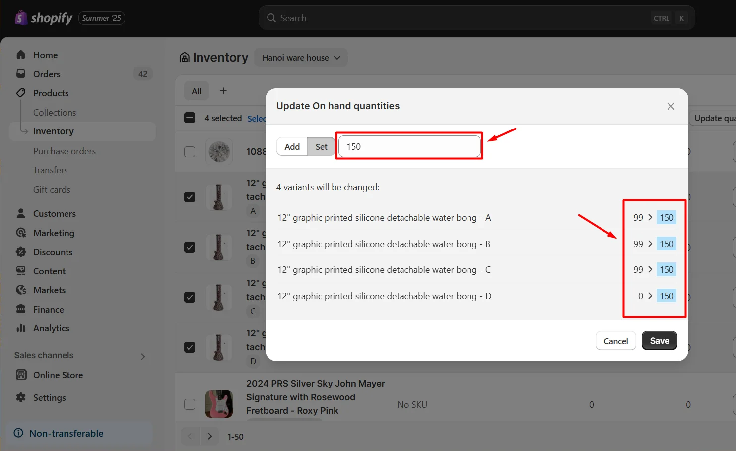 Shopify Bulk Edit Inventory Made Easy: Step-by-Step Guide Set your Shopify inventory to a specific number