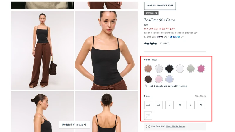 How many products have on Shopify