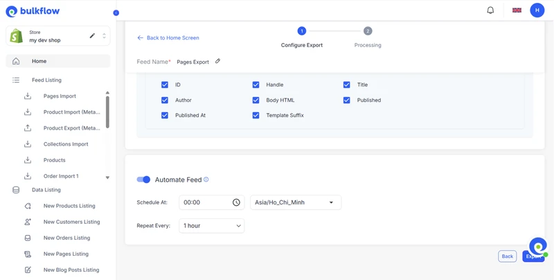 Shopify Import Pages: Beginner's Guide with BulkFlow Shopify Pages Exporting