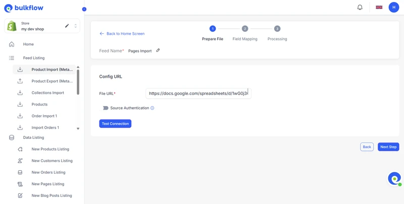 Shopify Import Pages: Beginner's Guide with BulkFlow Shopify Import Pages