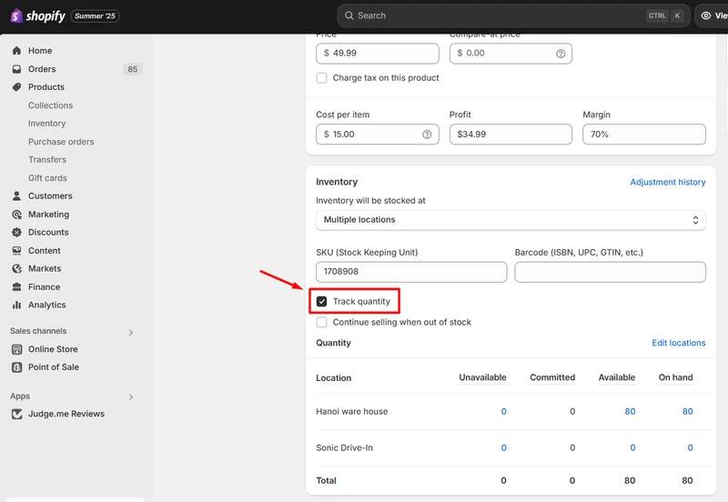 Inventory Not Tracked Shopify? Quick Fix & Settings Guide shopify inventory not tracked
