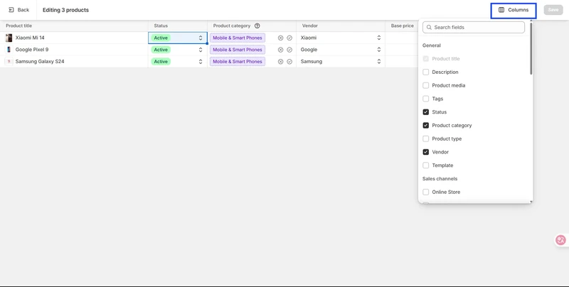 Bulk Edit Products Shopify bulk edit products shopify
