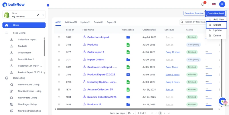 shopify import product metafields