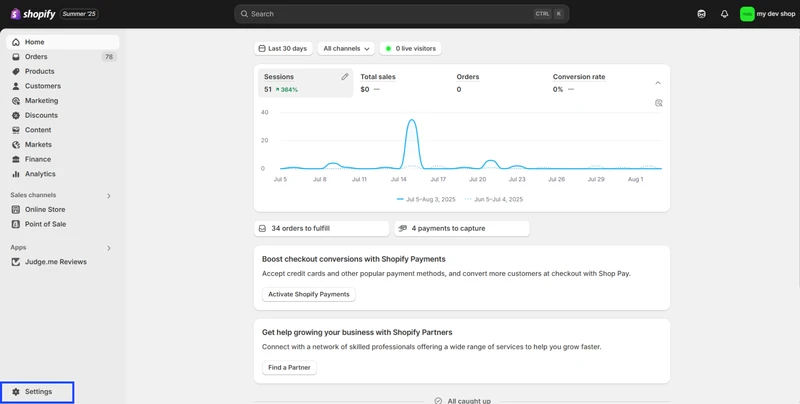 shopify import metafields 