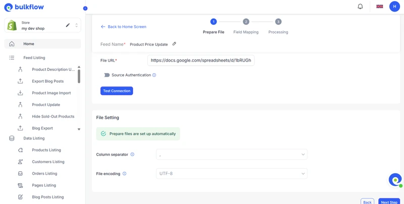 bulk edit price shopify