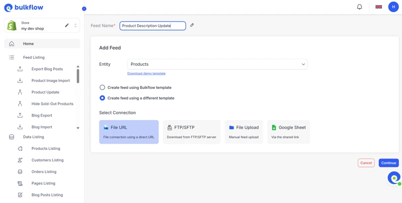 shopify bulk edit descriptions