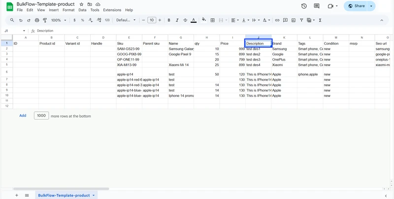 bulk edit product descriptions shopify