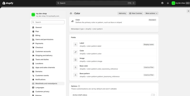 Metaobjects are custom data structures that help you store additional information for your store. Shopify Import Metaobjects