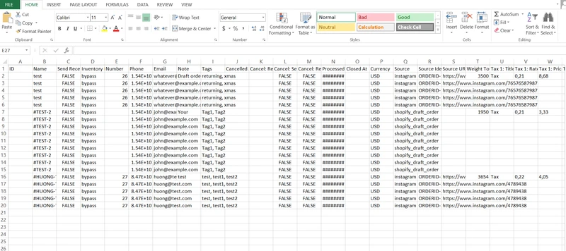 import orders shopify