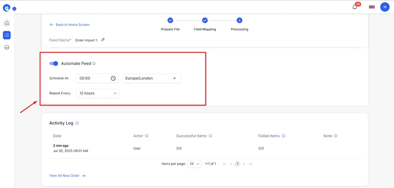 import orders shopify