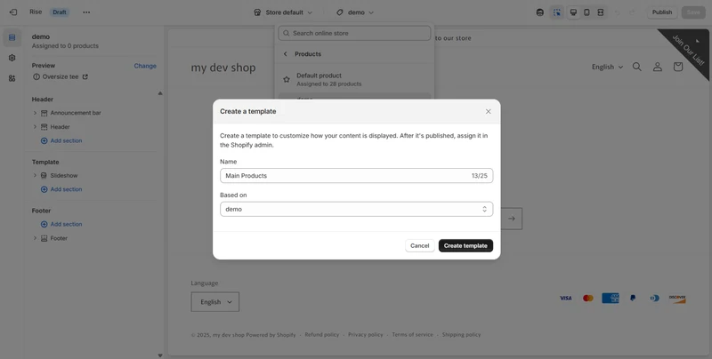 What is Shopify JSON