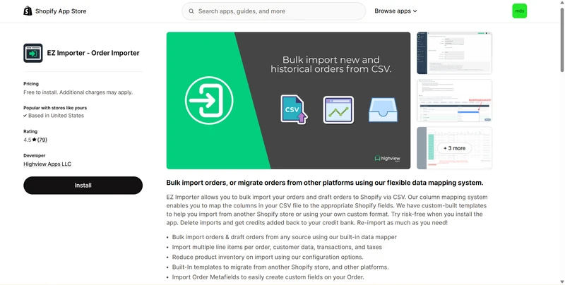 Robo Product Importer store importer shopify app