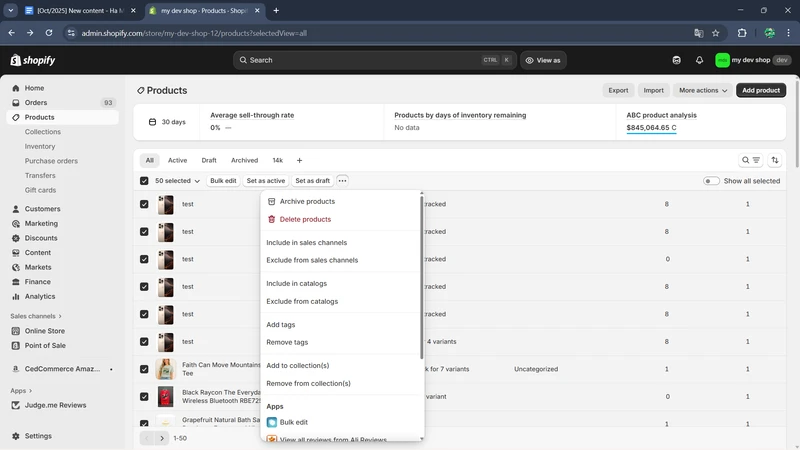 Shopify Delete Product shopify delete product