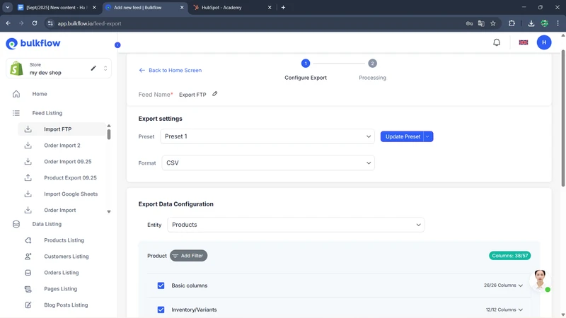 Shopify Ftp shopify ftp
