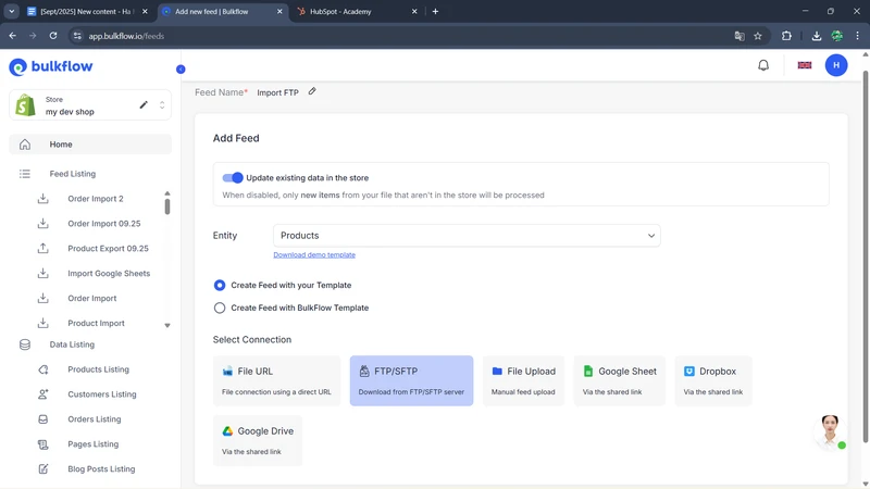 Ftp Shopify ftp shopify