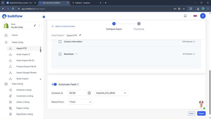 Import Export Data To Shopify Via Ftp Import Export Data to Shopify via FTP