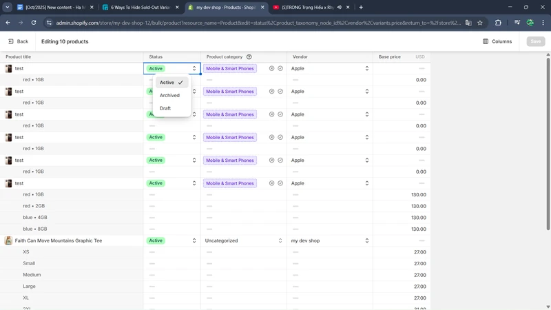 Hide Sold Out Variants Shopify hide sold out variants shopify