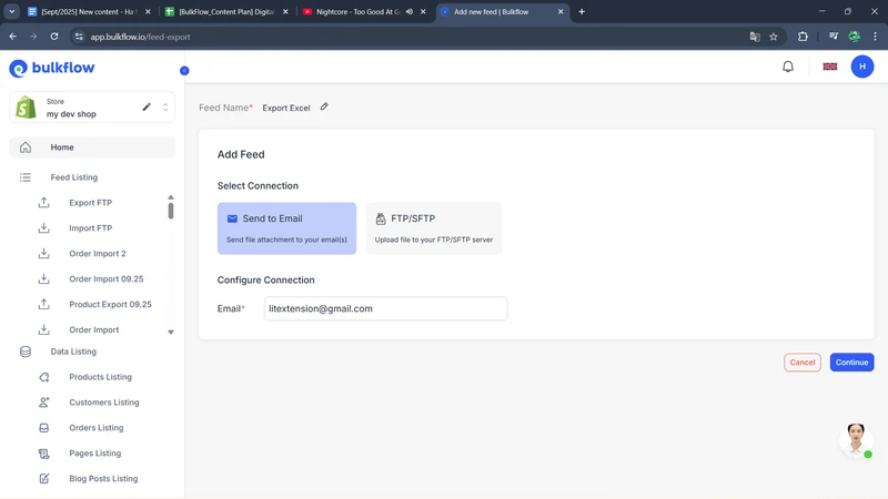 Shopify Excel shopify excel