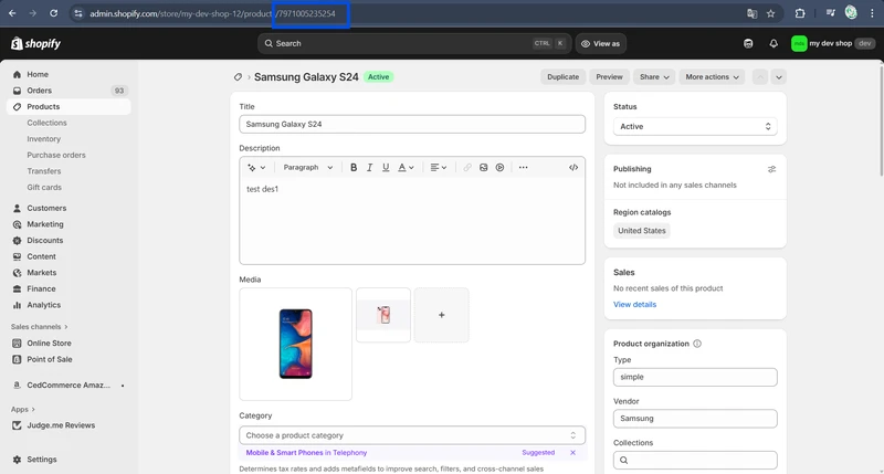 Product Id Shopify product id shopify