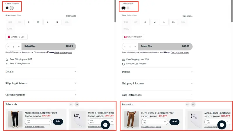 variant metafields shopify