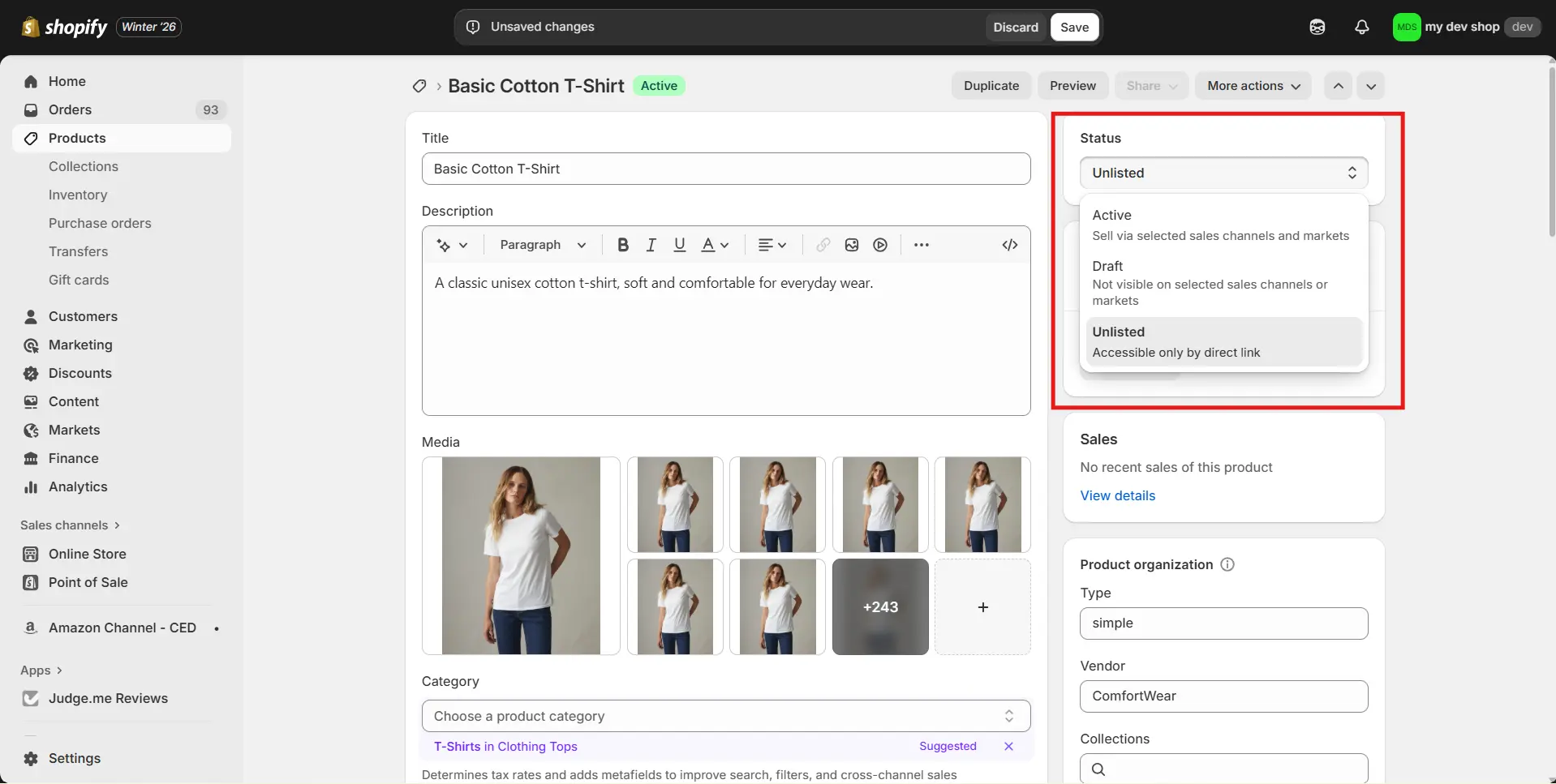 Unlist Products In Bulk how to hide a product on shopify